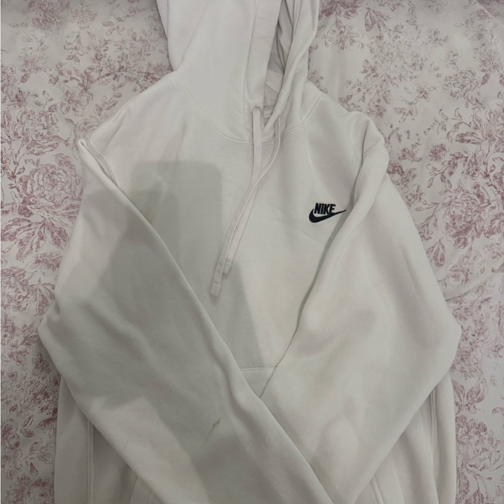 Nike White Hoodie